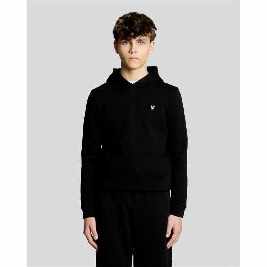 Lyle And Scott Kids Overhead Hoodie Black Lyle And Scott Kids Overhead Hoodie Black