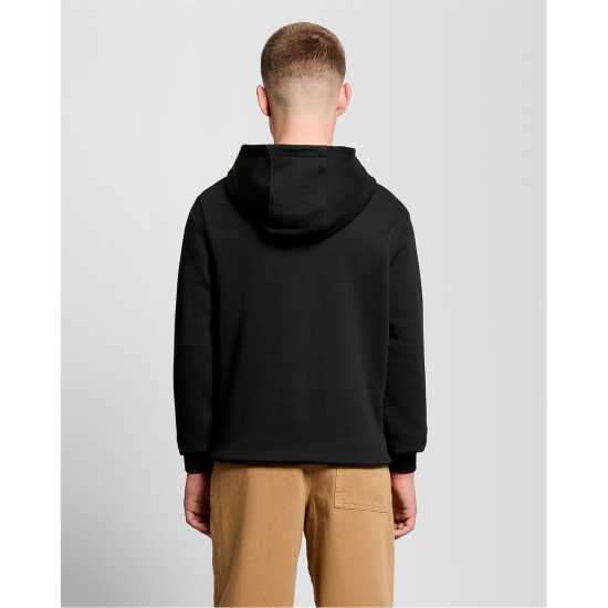 Lyle And Scott Kids' Overhead Hoodie Black 