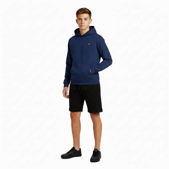 Lyle And Scott Kids' Small Logo Pull Over Hoodie  