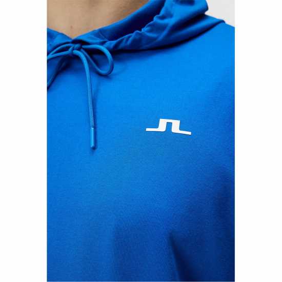J Lindeberg Golf Roland Hood Sn99 Морско синьо Мъжки суитчъри и блузи с качулки