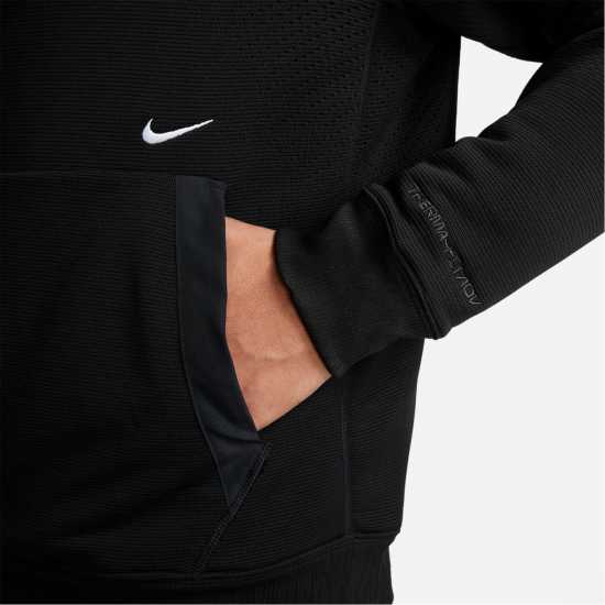 Nike Therma-FIT ADV A.P.S. Men's Fleece Fitness Hoodie Black Мъжки суитчъри и блузи с качулки