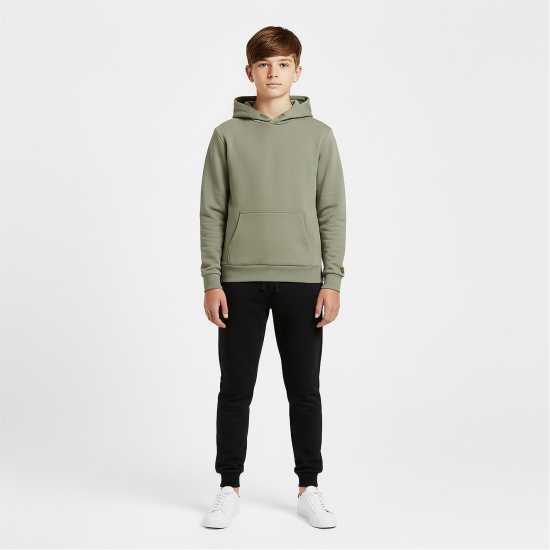 Lyle And Scott Kids' Print Pull Over Hoodie Cold Grey W742 Lyle And Scott Kids' Print Pull Over Hoodie Cold Grey W742