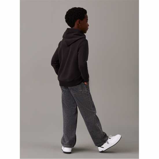 Calvin Klein Jeans Kids' Inst Logo Pull Over Hoodie CK черно BEH 