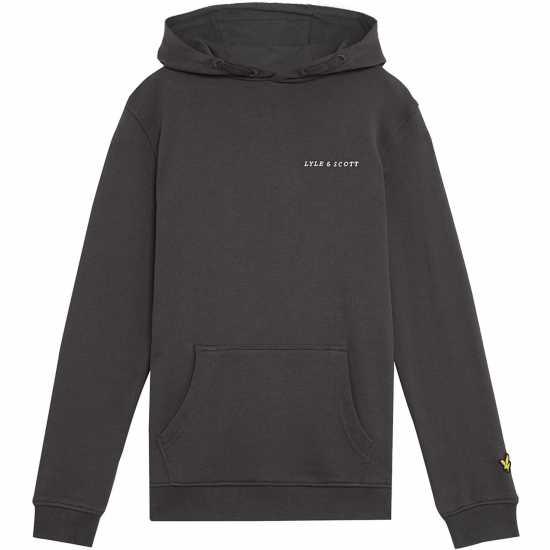 Lyle And Scott Kids' Script Hoodie  
