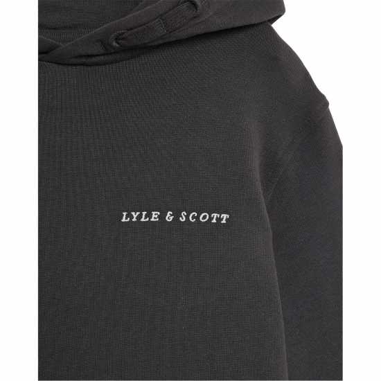 Lyle And Scott Kids' Script Hoodie  