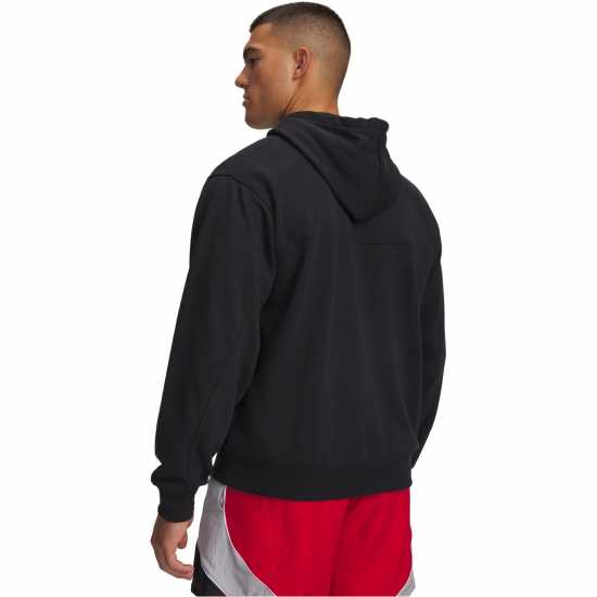 Under Armour Men's Rival Lightweight Performance Hoodie Black/Black Under Armour Men's Rival Lightweight Performance Hoodie Black/Black