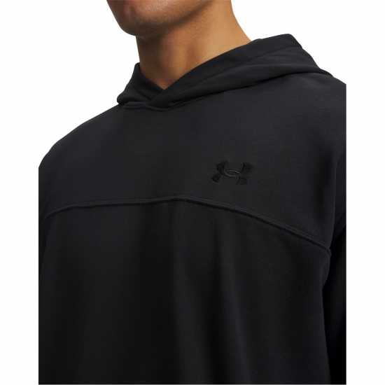 Under Armour Men's Rival Lightweight Performance Hoodie Black/Black Under Armour Men's Rival Lightweight Performance Hoodie Black/Black