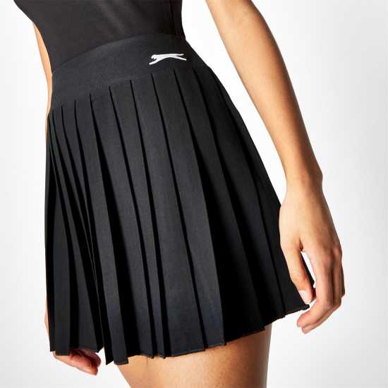 Дамски къси панталони Slazenger Pleated Skort Womens Черно Slazenger Pleated Skort Womens Черно Дамски къси панталони
