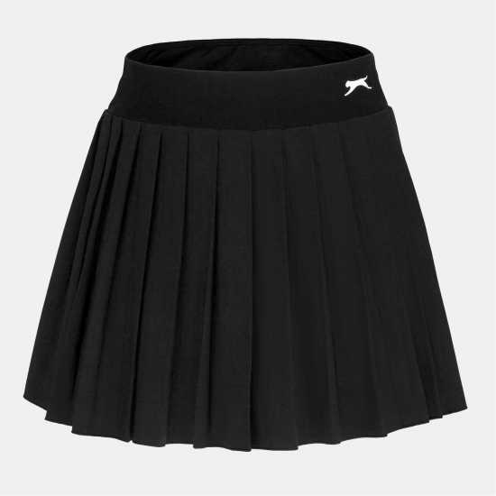 Дамски къси панталони Slazenger Pleated Skort Womens Черно Slazenger Pleated Skort Womens Черно Дамски къси панталони