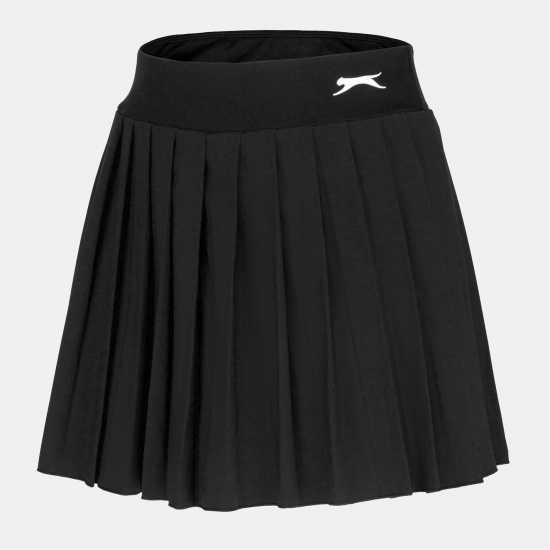 Дамски къси панталони Slazenger Pleated Skort Womens Черно Slazenger Pleated Skort Womens Черно Дамски къси панталони