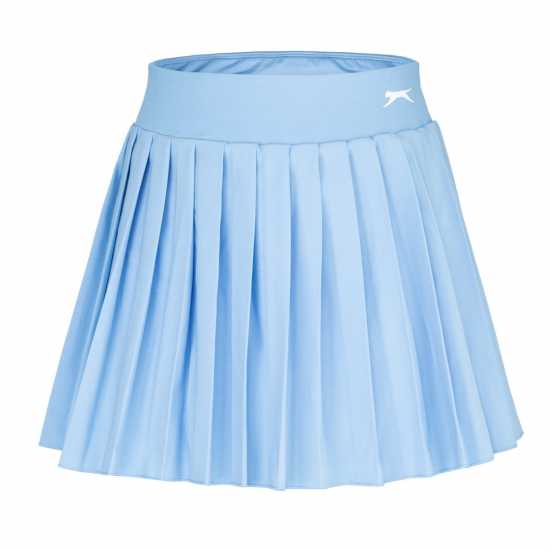 Slazenger Pleated Skort Womens Бебешко синьо Дамски къси панталони