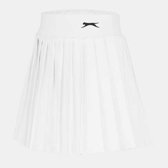 Дамски къси панталони Slazenger Pleated Skort Womens Бяло Slazenger Pleated Skort Womens Бяло Дамски къси панталони