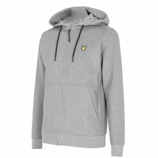 Lyle And Scott Sport Sport Piping Zip Hoodie Grey T28 Мъжки суитчъри и блузи с качулки