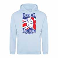 Lonsdale Logo Hood 00 Sky Blue 3 