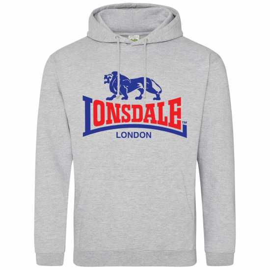 Lonsdale Logo Hood 00 Grey 2 Lonsdale Logo Hood 00 Grey 2