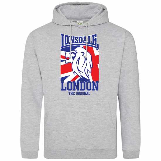 Lonsdale Logo Hood 00 Grey 3 Lonsdale Logo Hood 00 Grey 3