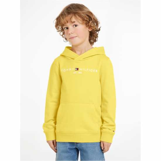 Tommy Hilfiger Tommy Logo Hoodie Valley Yellow 