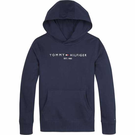 Tommy Hilfiger Tommy Logo Hoodie Navy C87 