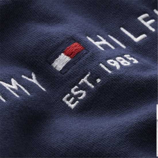 Tommy Hilfiger Tommy Logo Hoodie Navy C87 