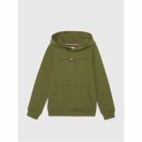 Tommy Hilfiger Tommy Logo Hoodie Поставете зелен MS2 