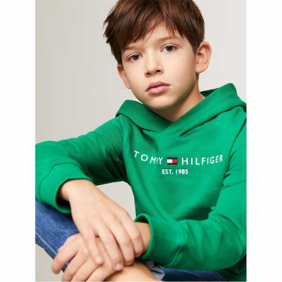 Tommy Hilfiger Tommy Logo Hoodie Olympic Green 
