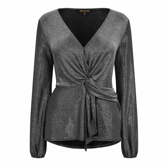 Biba Metallic Blouse  Дамски ризи и тениски