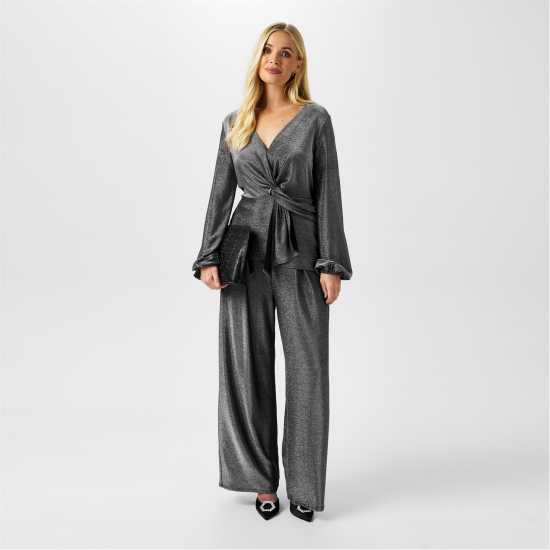 Biba Metallic Blouse  Дамски ризи и тениски