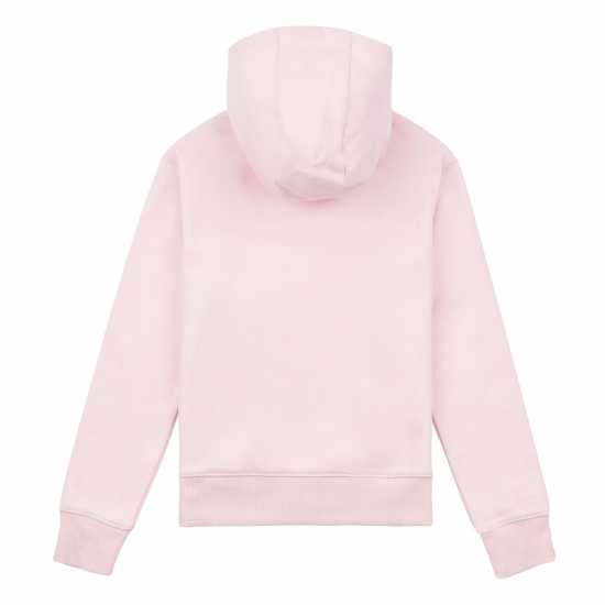 Jack Wills Kids Girls Logo Script Hoodie Pink Lady - Детски суитчъри и блузи с качулки