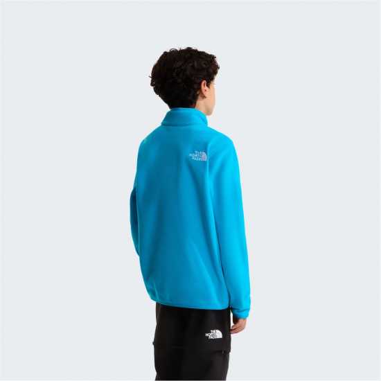 Полар Подрастващи Деца The North Face Glacier Fleece Juniors Merid Blue D7R 