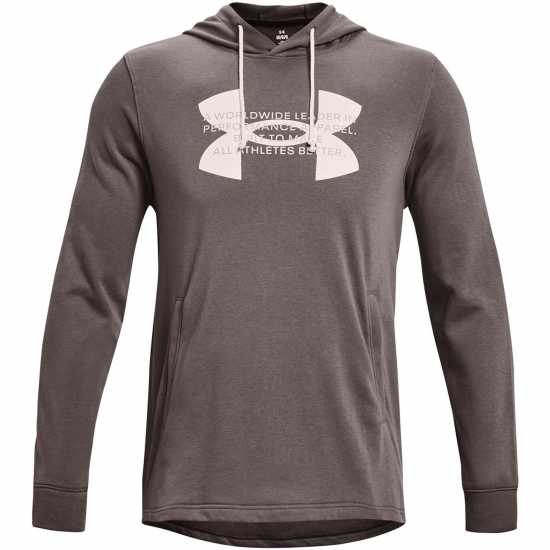 Under Armour Rival Terry Hoodie Mens Brown - Мъжки суитчъри и блузи с качулки