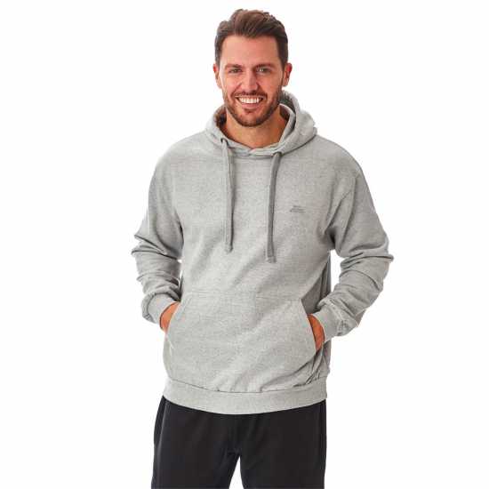 Iron Mountain Pullover Hoodie Светло сиво Мъжки суитчъри и блузи с качулки