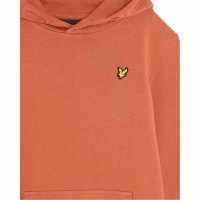 Lyle And Scott Classic Hoodie Juniors Brick 