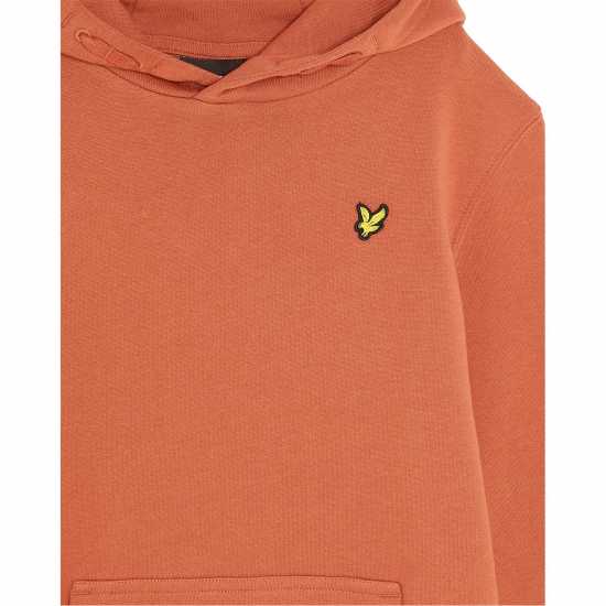 Lyle And Scott Classic Hoodie Juniors Brick 