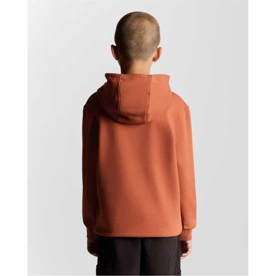 Lyle And Scott Classic Hoodie Juniors Brick 
