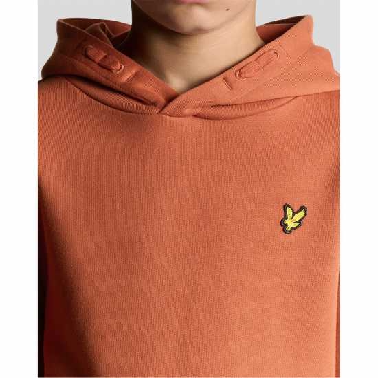 Lyle And Scott Classic Hoodie Juniors Brick 