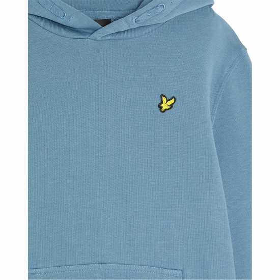 Lyle And Scott Classic Hoodie Juniors Океанско небе X861 Lyle and Scott Classic Hoodie Juniors Океанско небе X861