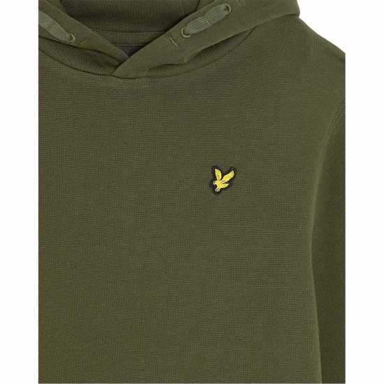 Lyle And Scott Classic Hoodie Juniors Deep Depths 