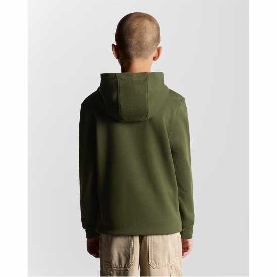 Lyle And Scott Classic Hoodie Juniors Deep Depths 