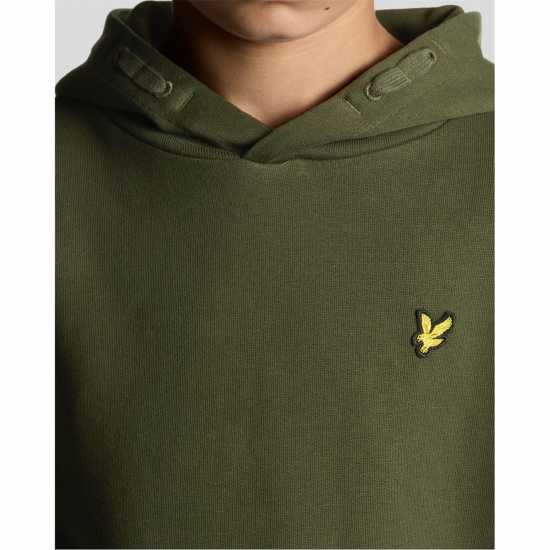 Lyle And Scott Classic Hoodie Juniors Deep Depths 