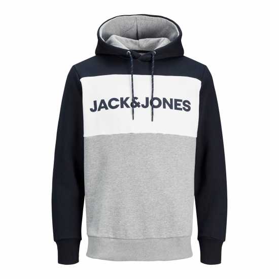 Jack And Jones Block Logo Hoodie  Мъжки суитчъри и блузи с качулки