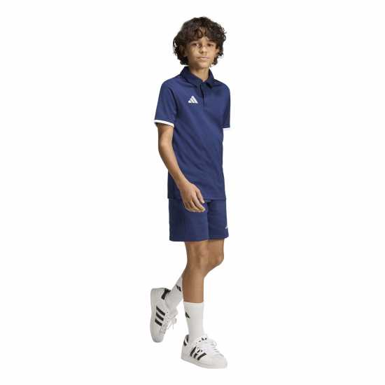 Adidas Детска Блуза С Яка Ent22 Polo Shirt Juniors Морска синьо Детски тениски тип поло