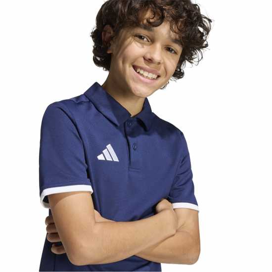 Adidas Детска Блуза С Яка Ent22 Polo Shirt Juniors Морска синьо Детски тениски тип поло