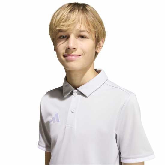 Adidas Детска Блуза С Яка Ent22 Polo Shirt Juniors Сиво Детски тениски тип поло