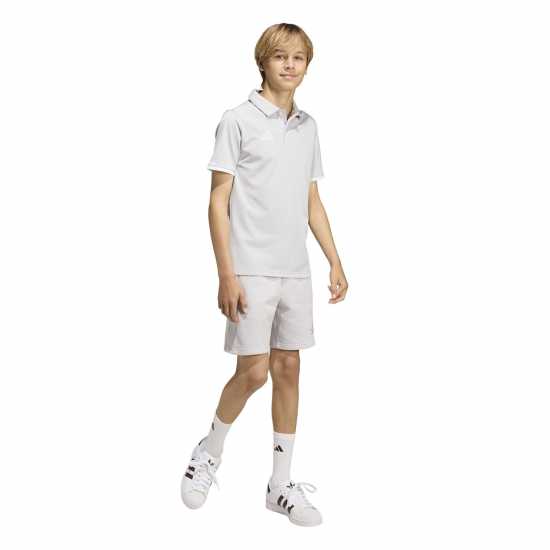Adidas Детска Блуза С Яка Ent22 Polo Shirt Juniors Сиво Детски тениски тип поло