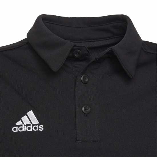 Adidas Детска Блуза С Яка Ent22 Polo Shirt Juniors Black/White Детски тениски тип поло
