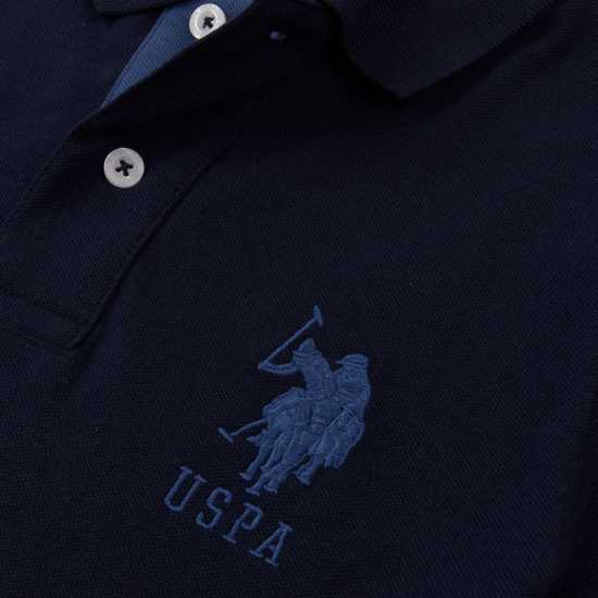 Us Polo Assn Блуза С Яка P3 Polo Shirt Navy 203 Детски тениски тип поло