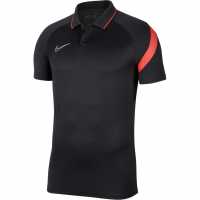Nike Детска Блуза С Яка Dri-Fit Academy Pro Polo Shirt Junior Boys Anthracite/Crim Детски тениски тип поло