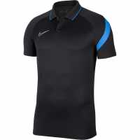 Nike Детска Блуза С Яка Dri-Fit Academy Pro Polo Shirt Junior Boys Anthracite/Blue Детски тениски тип поло