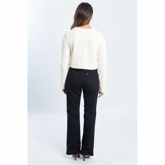 Дамски ризи и тениски Be You Sequin Bow Jacket Крем Be You Sequin Bow Jacket Крем Дамски ризи и тениски