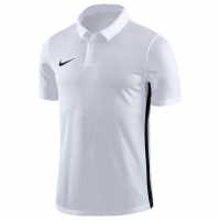 Nike Детска Блуза С Яка Academy Polo Shirt Junior Boys White Детски тениски тип поло